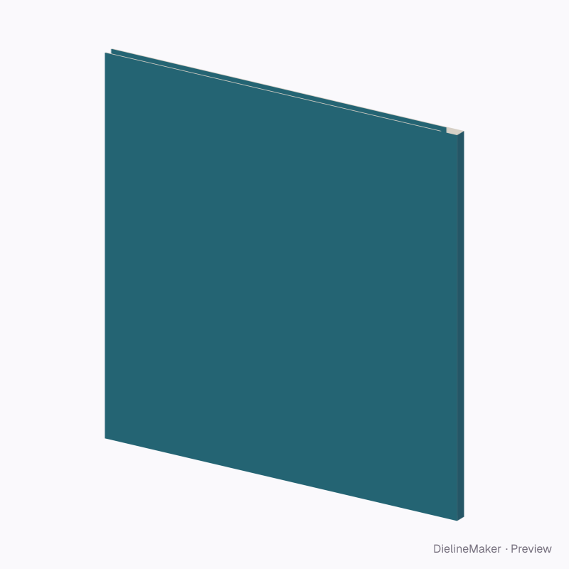 Two-disc pocket folder