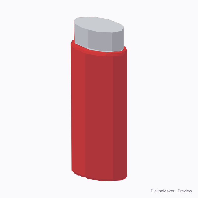 Mini disposable lighter