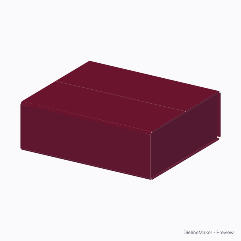 Double-door gift box