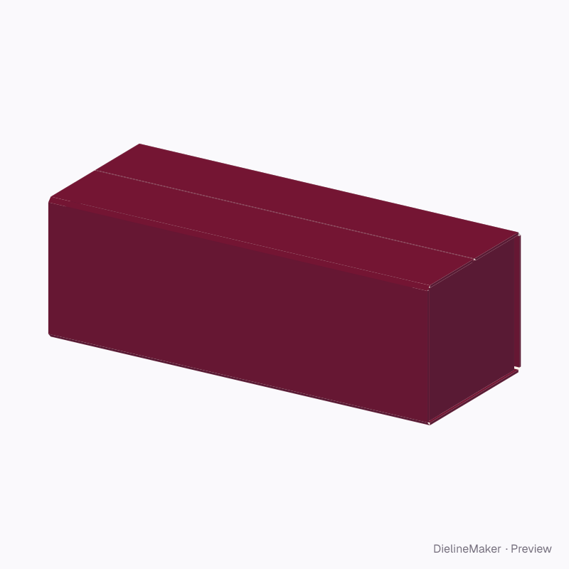 Double-door wine box