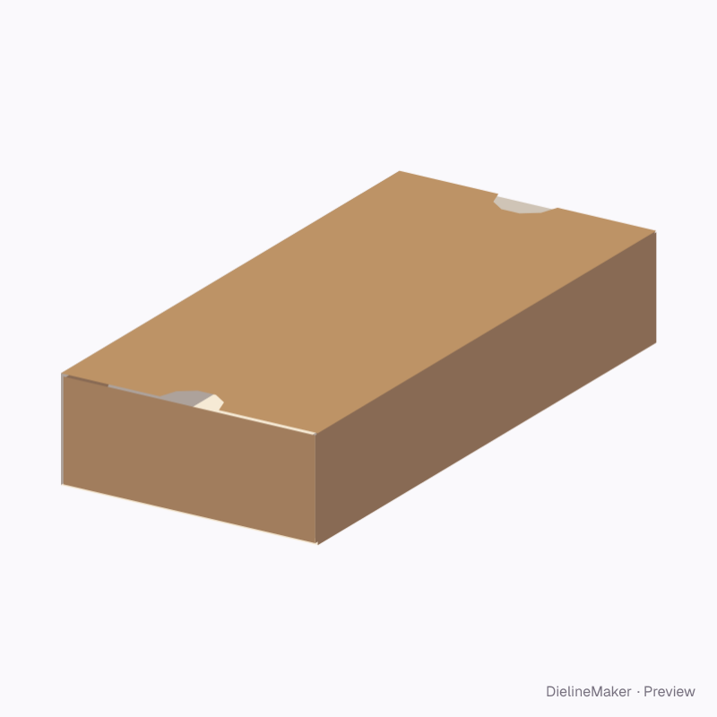 Opposite-end double drawer