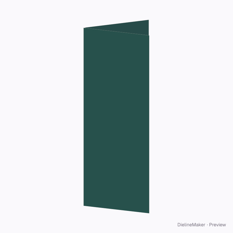 Double-gate fold brochure