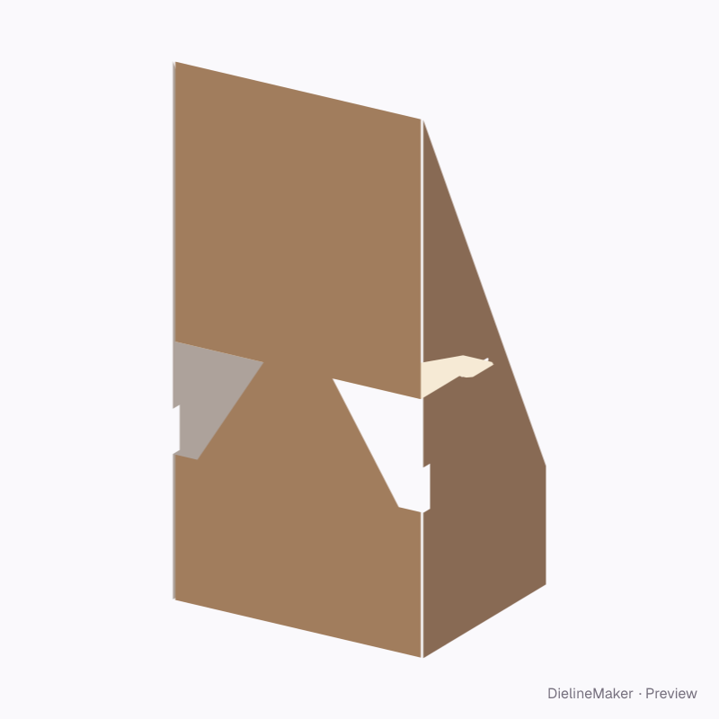 A5 double-wing back support