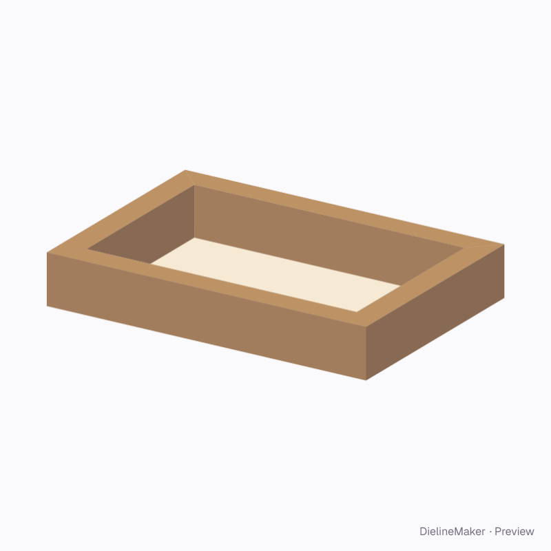 Buffer-wall trays