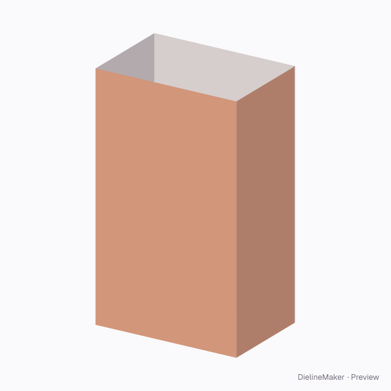 Covered crash-bottom carton
