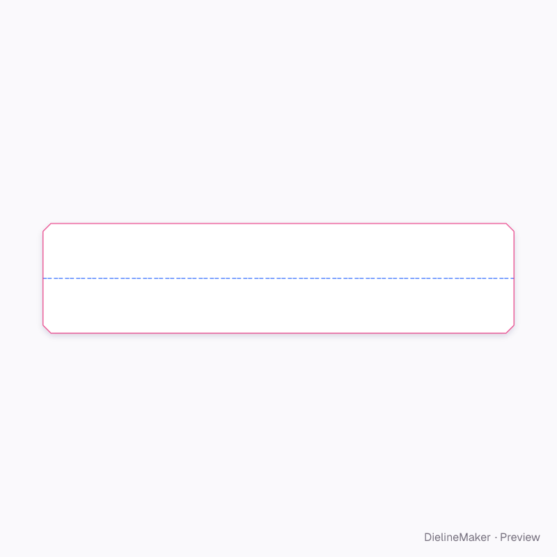 Picture-frame edge guard flat dieline