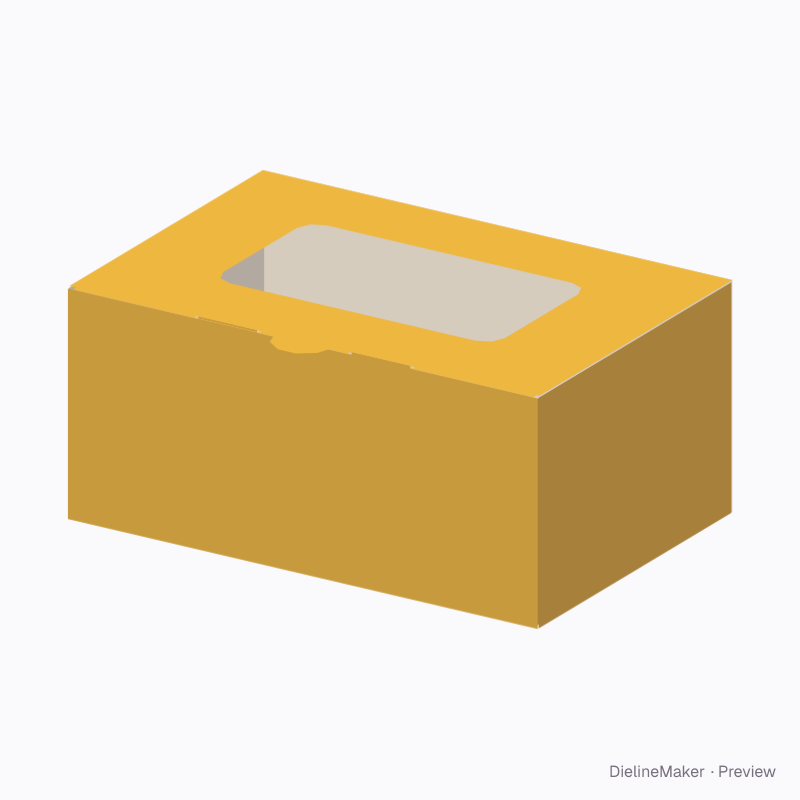 Window egg box, 6 eggs