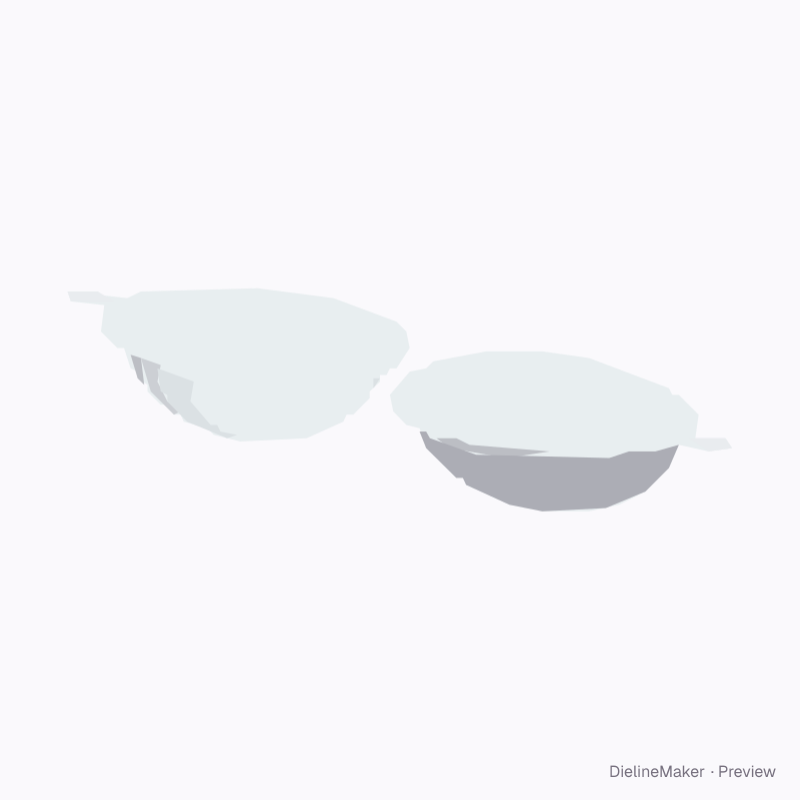 Twin egg pack (two cavities)