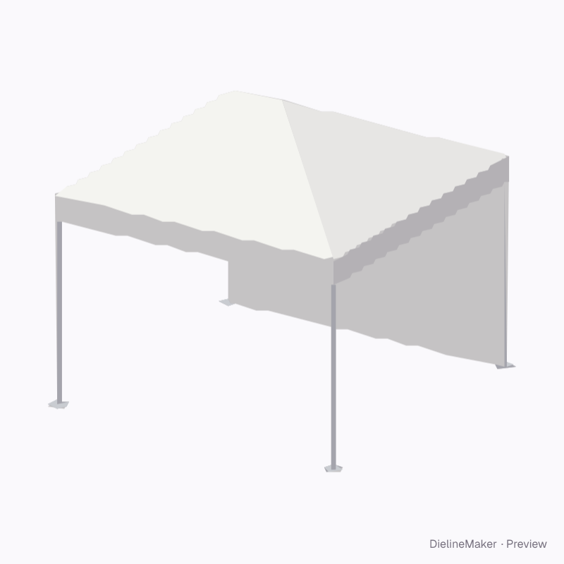 Pop-up tent 10 x 10 ft