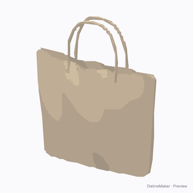 Wide textile tote with stitched rope handles