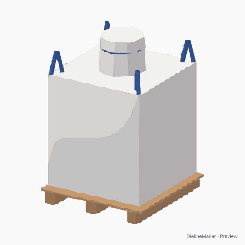 FIBC big bag with fill spout