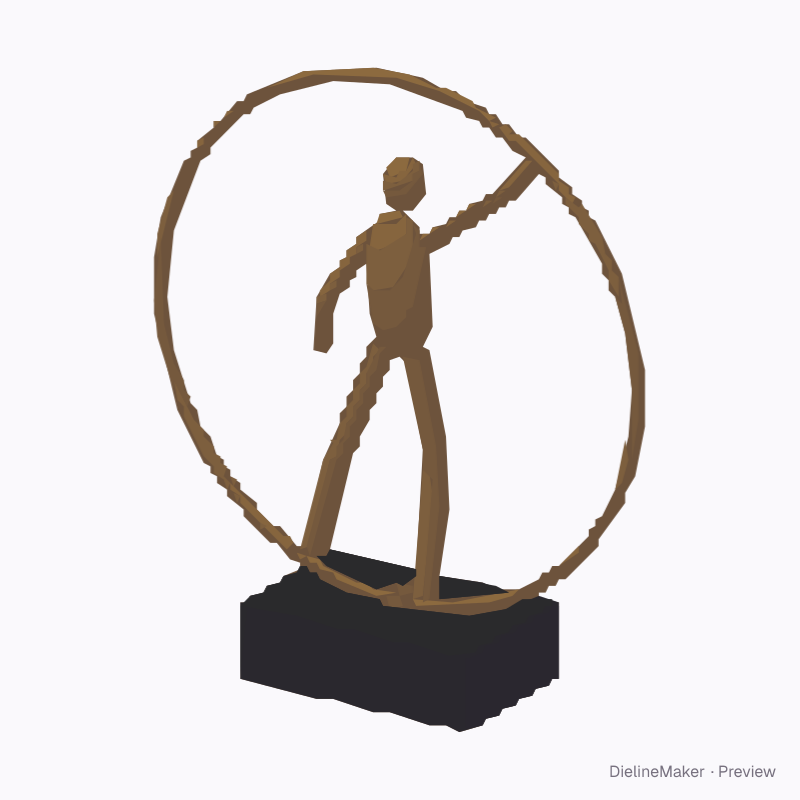 Decorative figurative sculpture