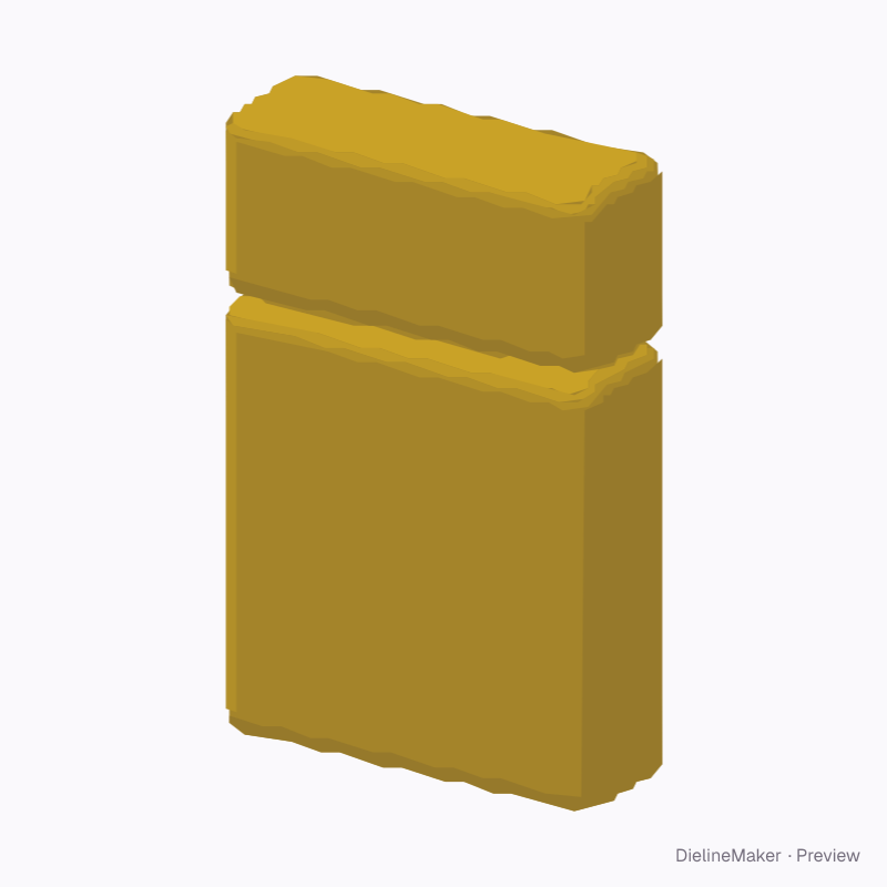 Brass flip-top lighter