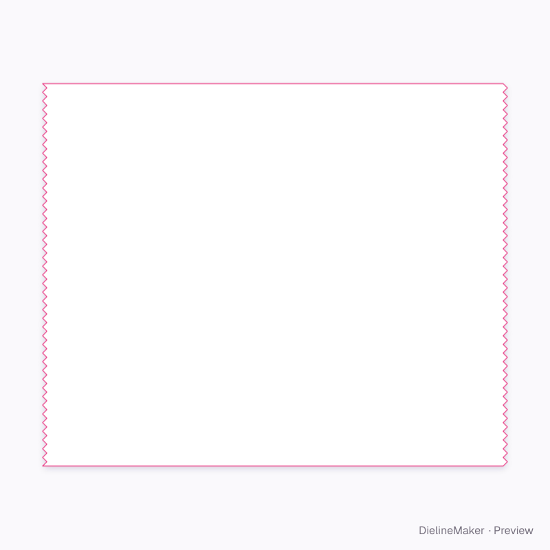 Protein bar wrapper flat dieline
