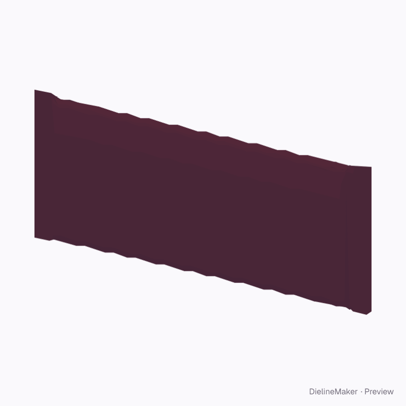 Chocolate-bar flow wrap