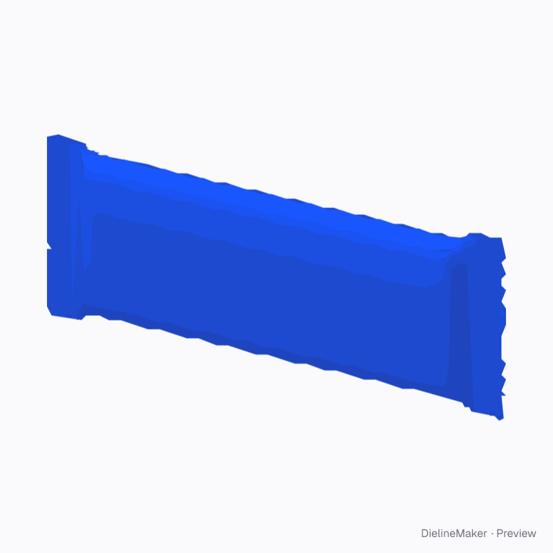 Protein-bar flow wrap