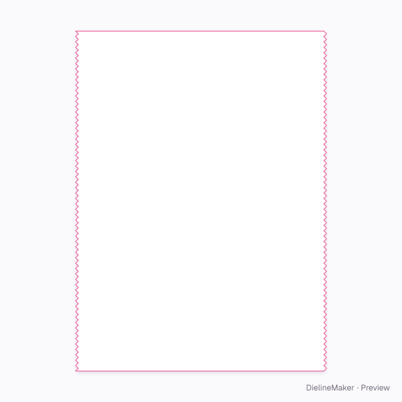 Soap-bar flow wrap flat dieline