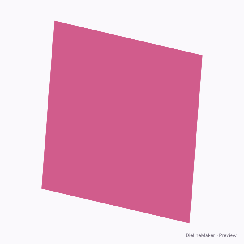 210 mm square flyer