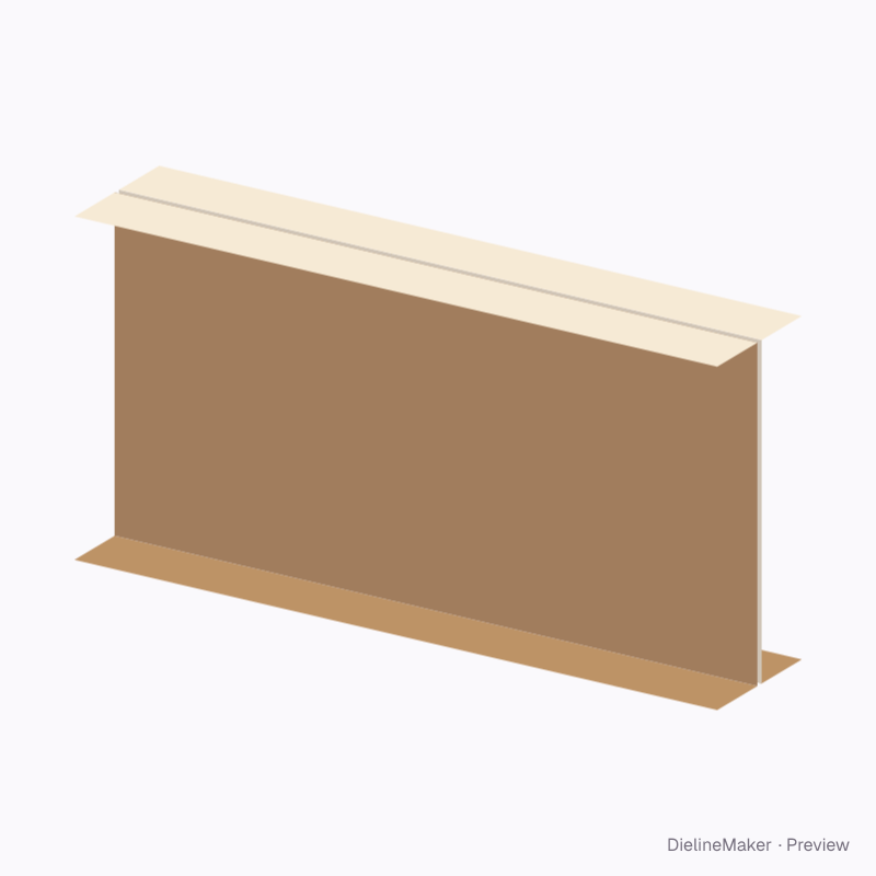 Capped-web divider 300×120×150