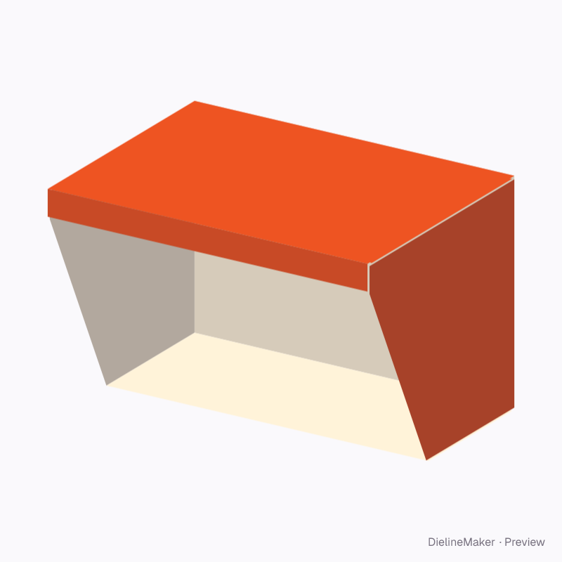 Folded platform riser