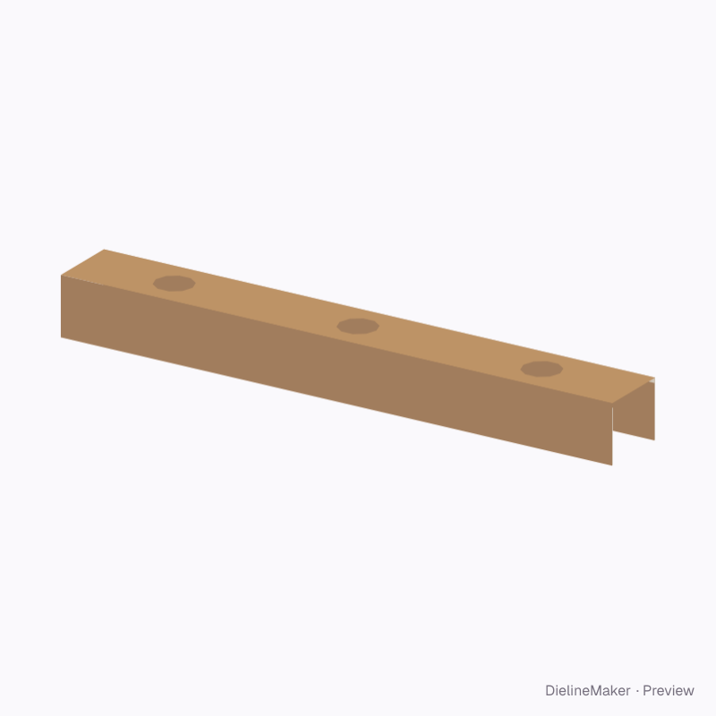 Three-position support rail