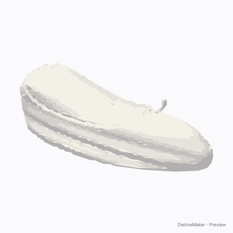 White foot-liner sock