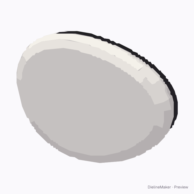Ceramic stone fridge magnet