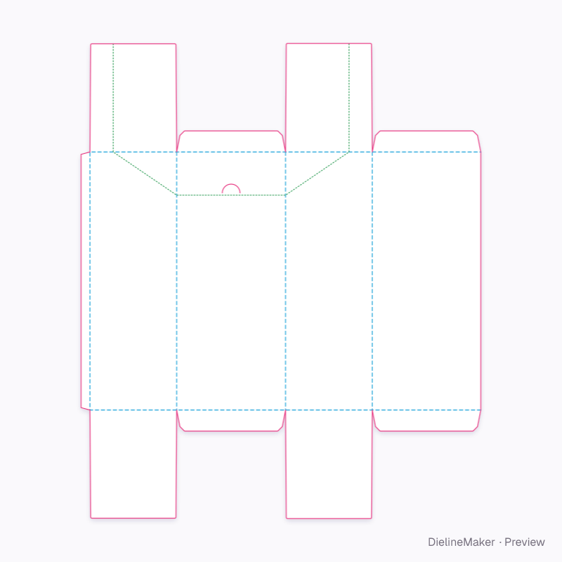 12 × 330 ml sleek can pack flat dieline