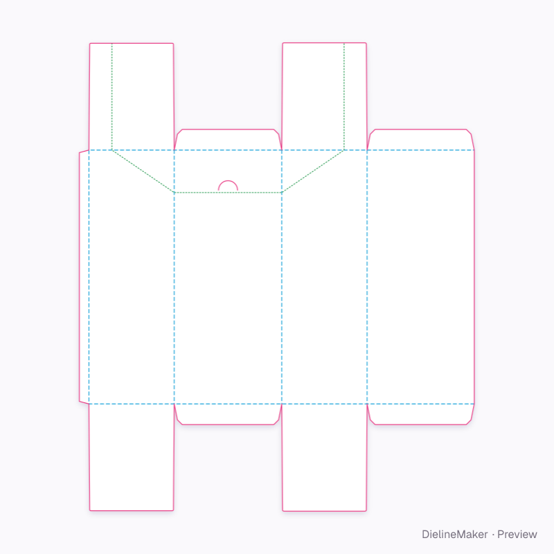 12 × 250 ml slim can pack flat dieline