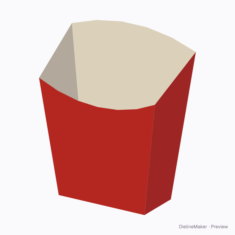 Sharing fries scoop — Fries scoop
