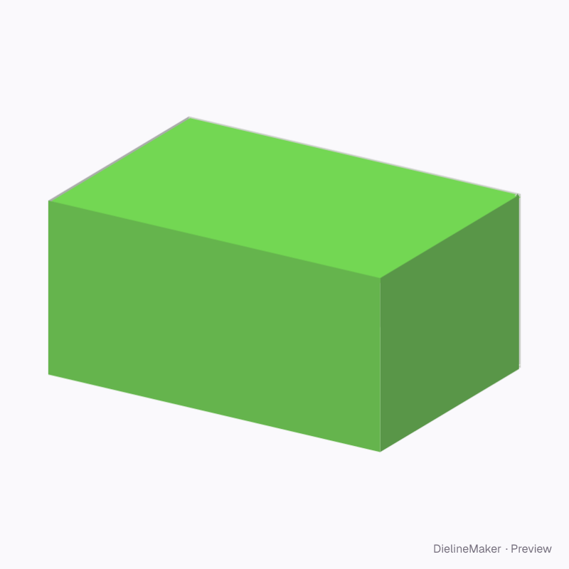 Footwear shipping carton — Full overlap box