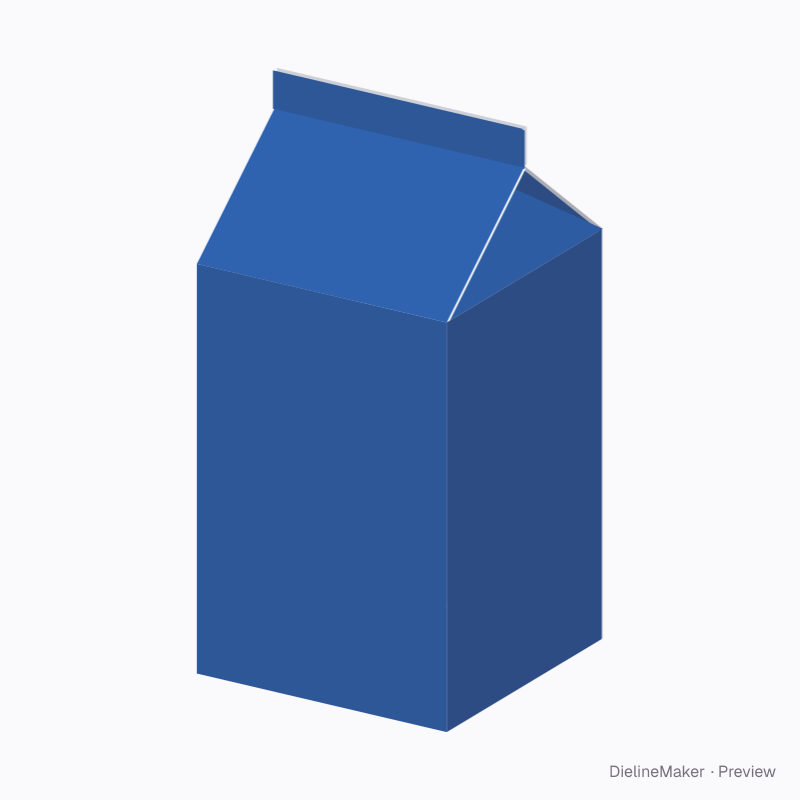 Milk carton 500 ml