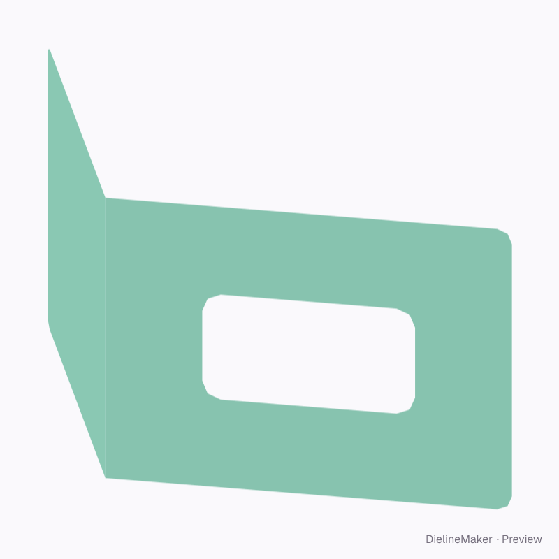 Window gift card holder