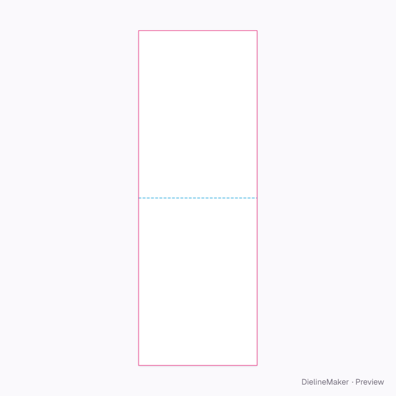 Flat dieline preview