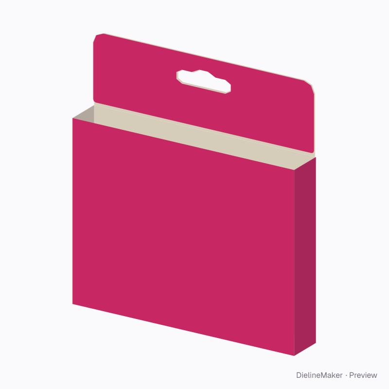 Craft pack hanging sleeve — Hang sleeve