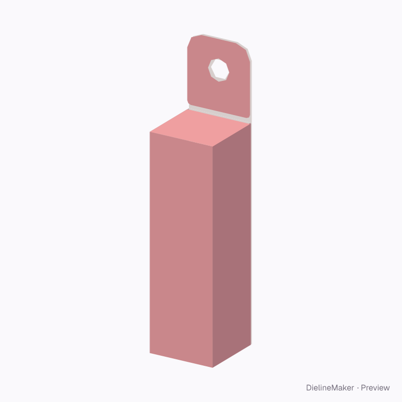 Lipstick hang box
