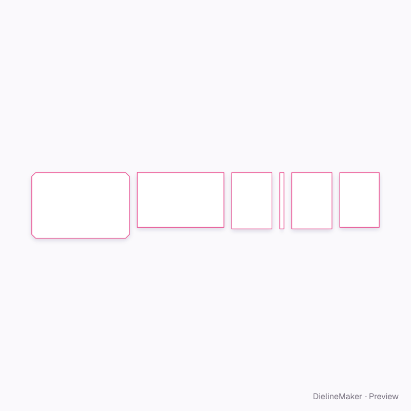 A5 hardcover journal artwork area