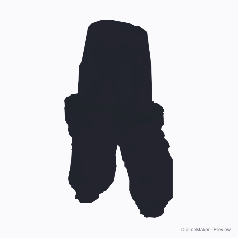 Dropped-crotch harem trousers