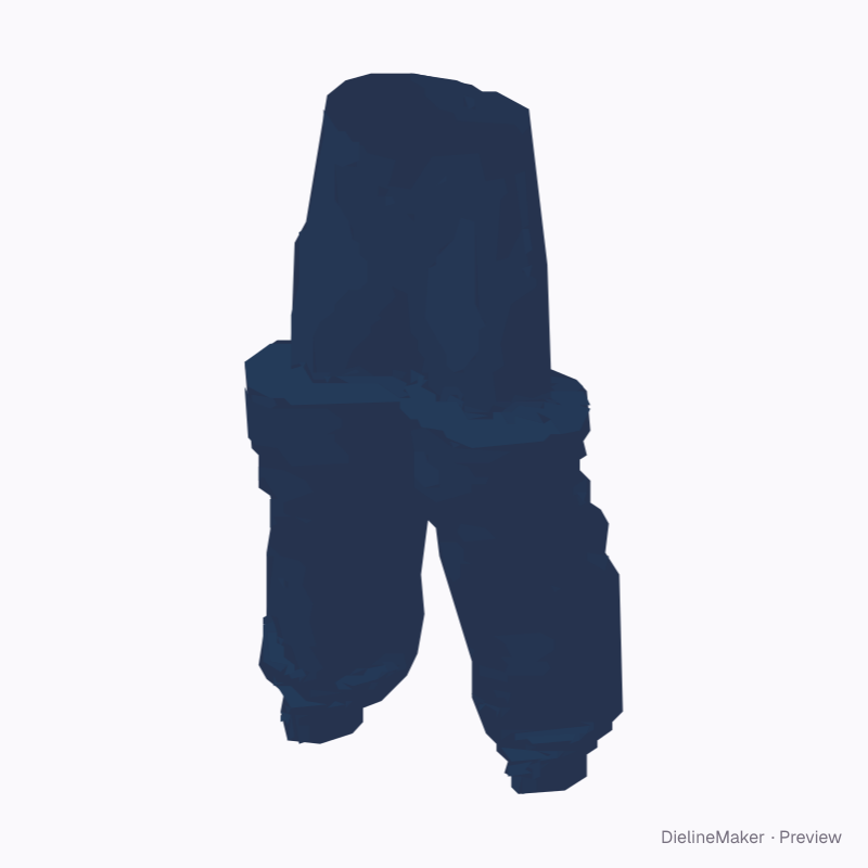 Junior dropped-crotch harem trousers