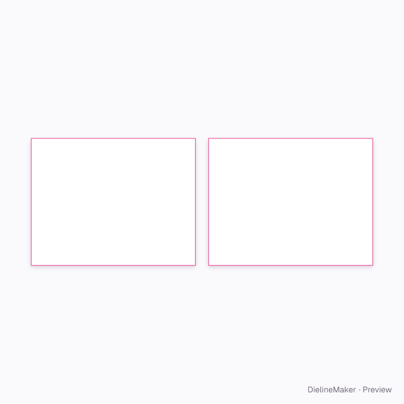 Six-panel printed screen, both sides artwork area