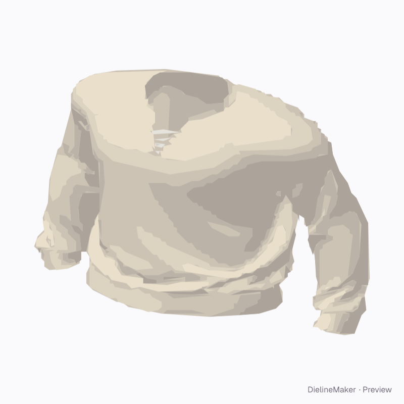 Relaxed lace-neck hockey jersey
