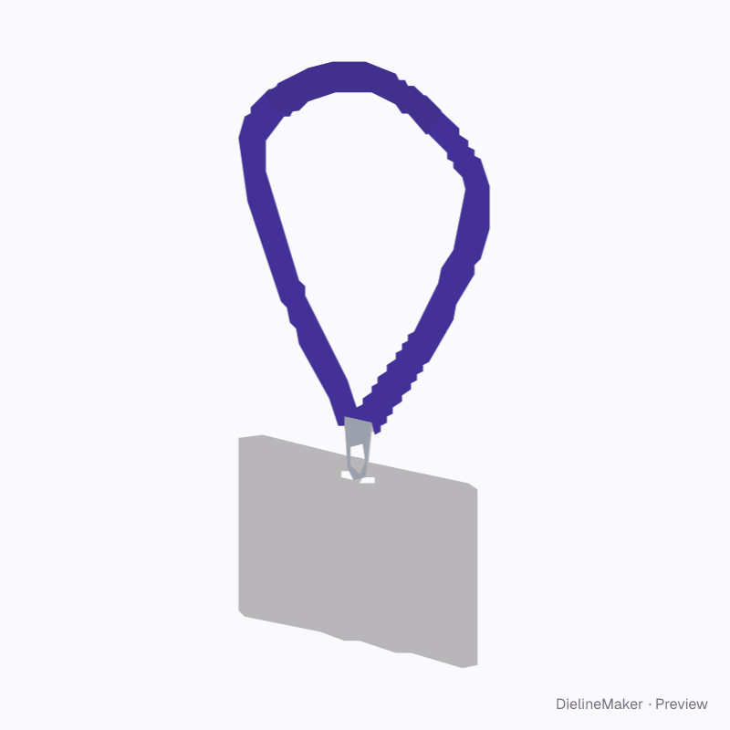 Landscape event badge