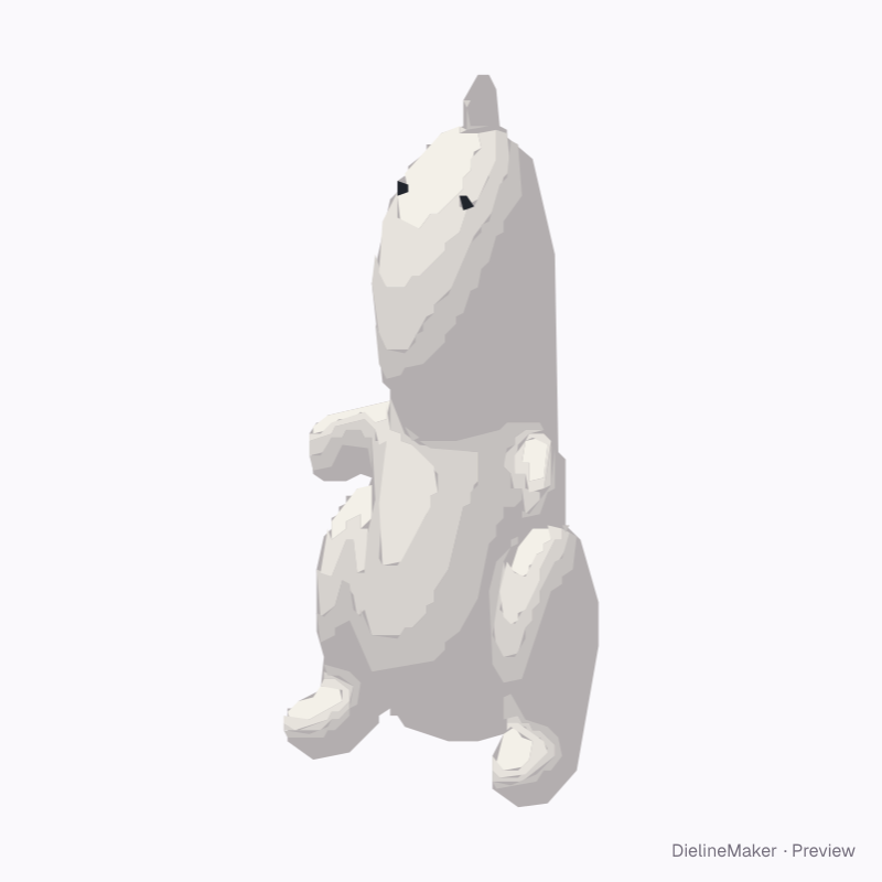 Expanded inflatable dinosaur costume