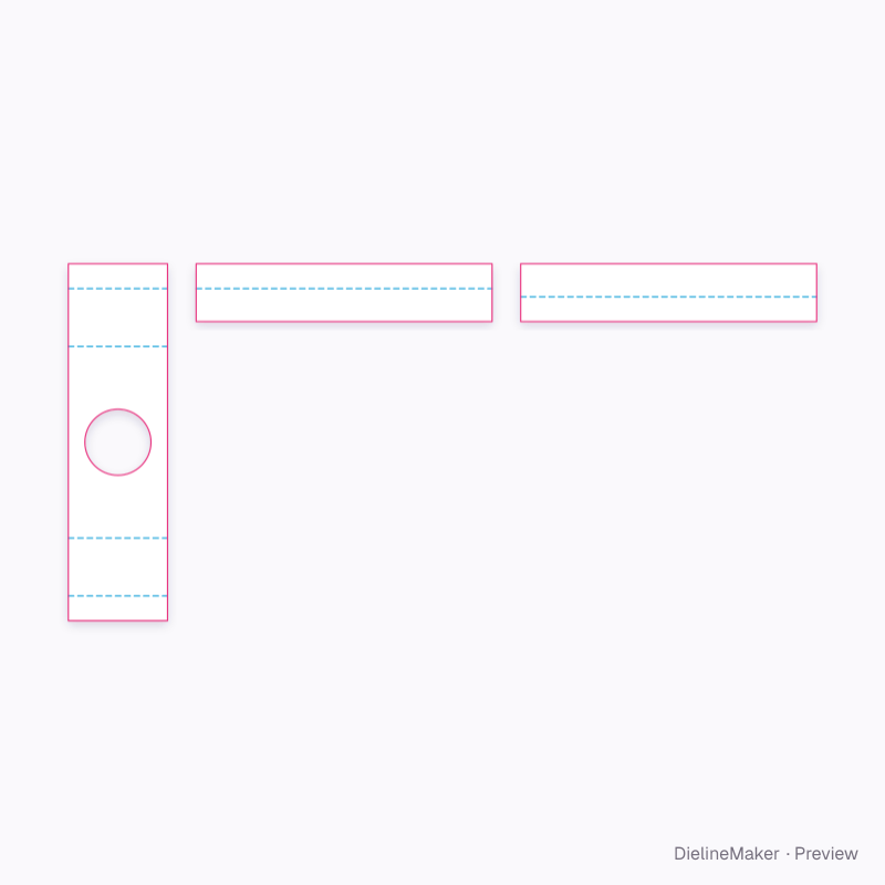 Flat dieline preview