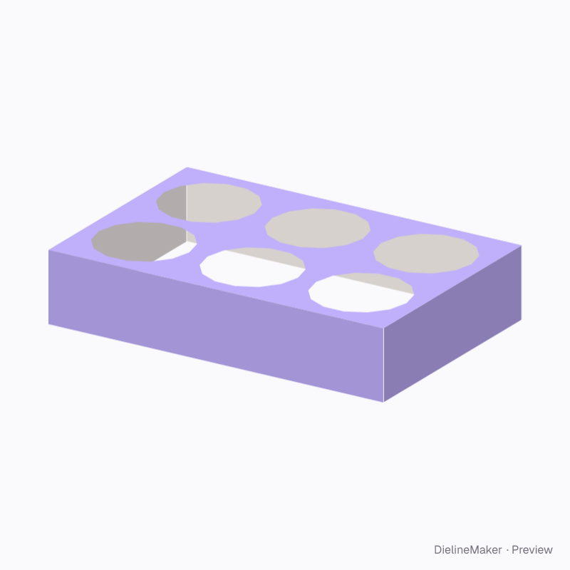 Egg insert, 6