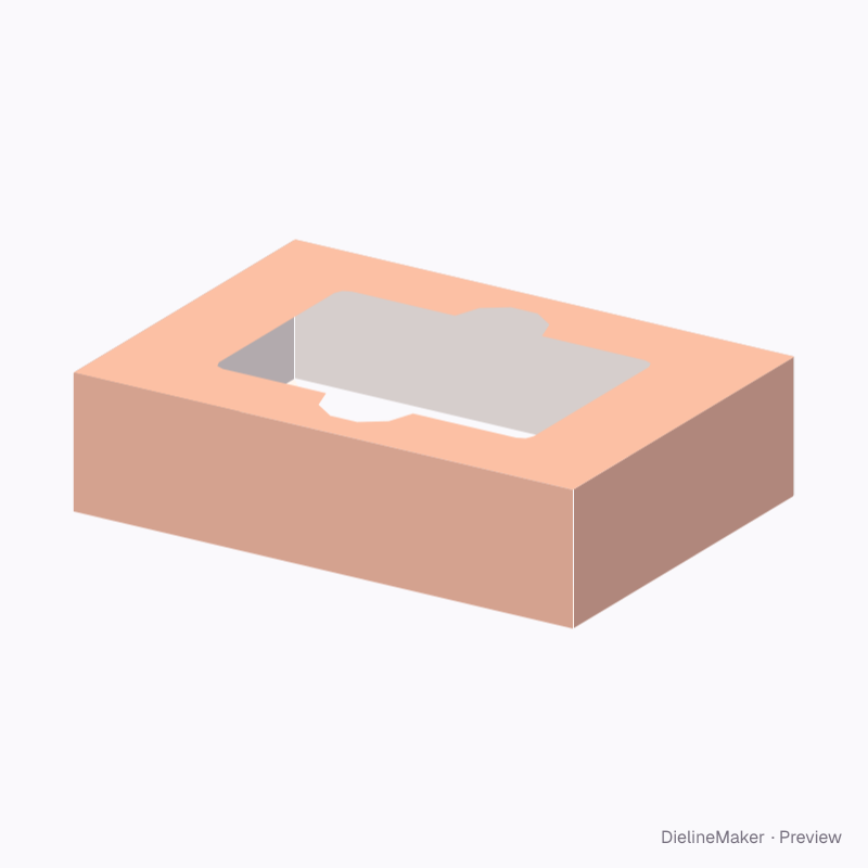 Rectangular product insert