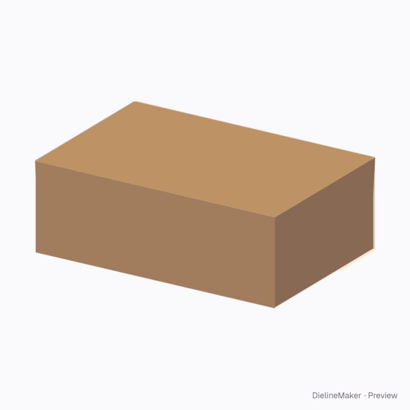 Positioning platform carton 160×105×55
