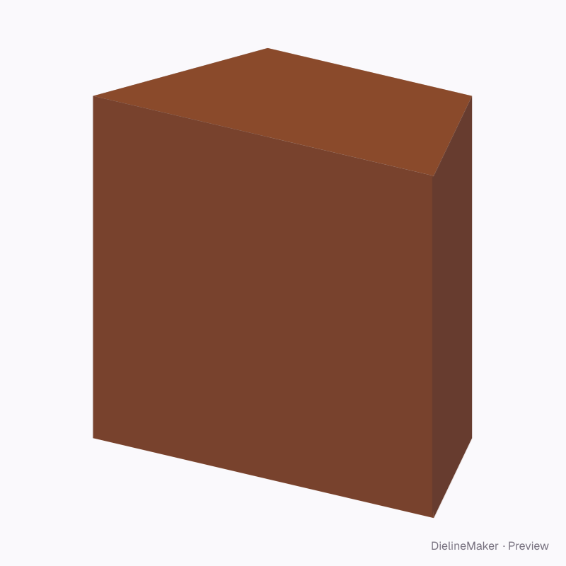 Trapezoid tube