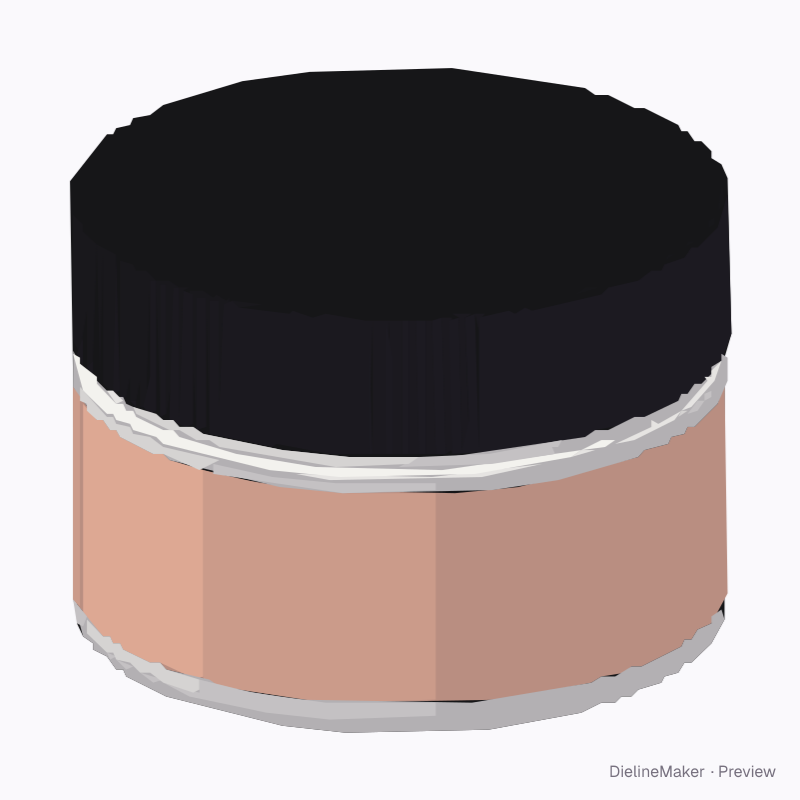 Body butter jar 200 ml