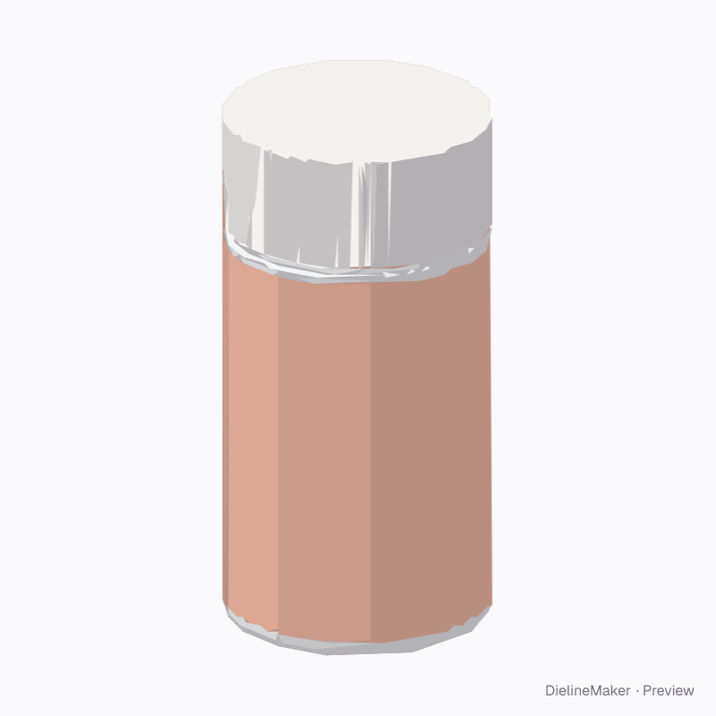 Tall sauce jar